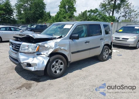 2014 Honda Pilot Lx z USA, uszkodzony, nr VIN 5FNYF4H22EB024677